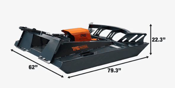 60" Extreme Duty Skid Steer Brush Cutter - Image 8