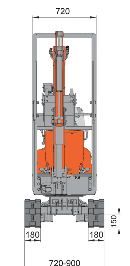 2200lb Compact Mini Excavator - Image 8