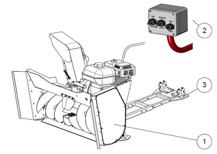 Rammy Snow Blower 120 ATV EC - Image 4