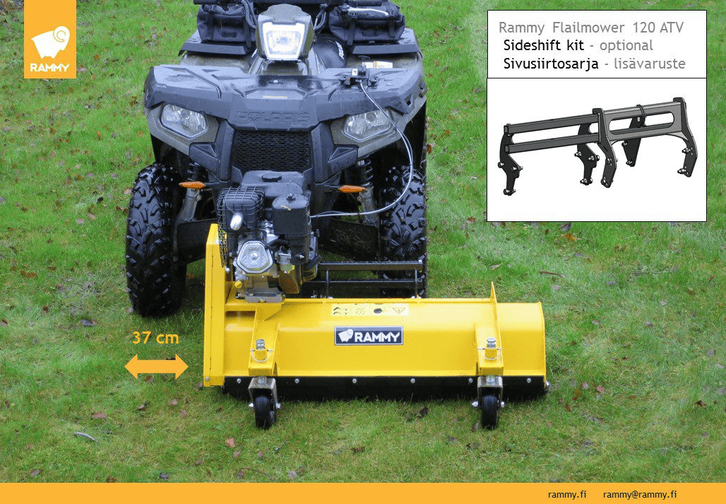 Rammy Flail Mower 120 ATV - Image 4