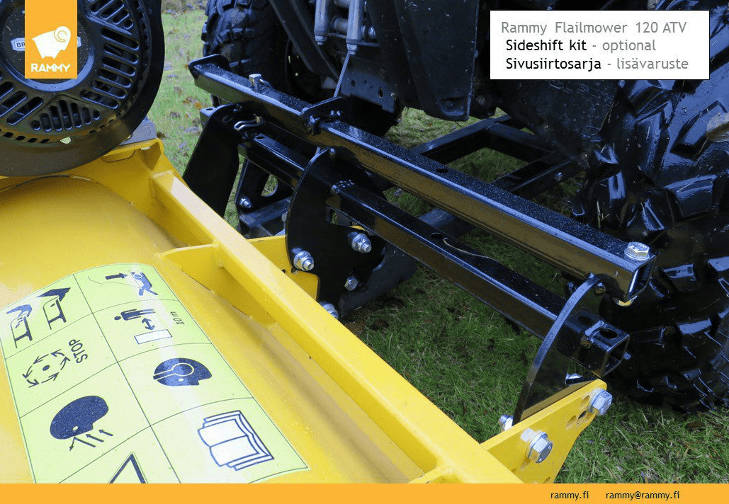 Rammy Flail Mower 120 ATV - Image 3