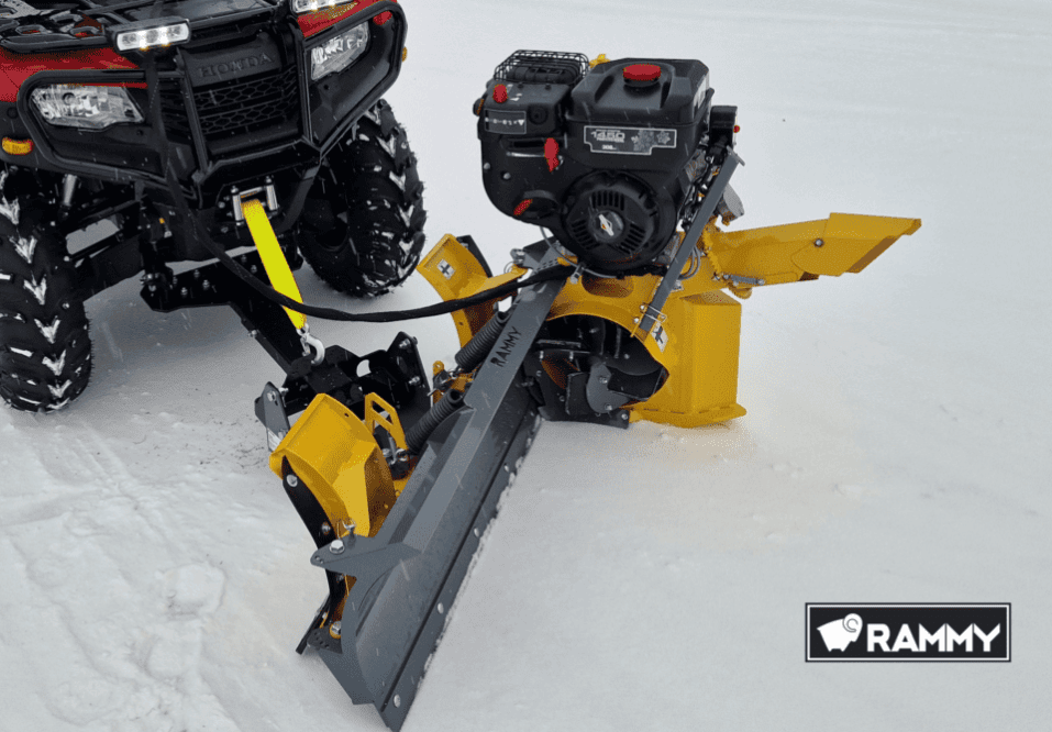 Rammy Thrower Plow ATV - Image 12
