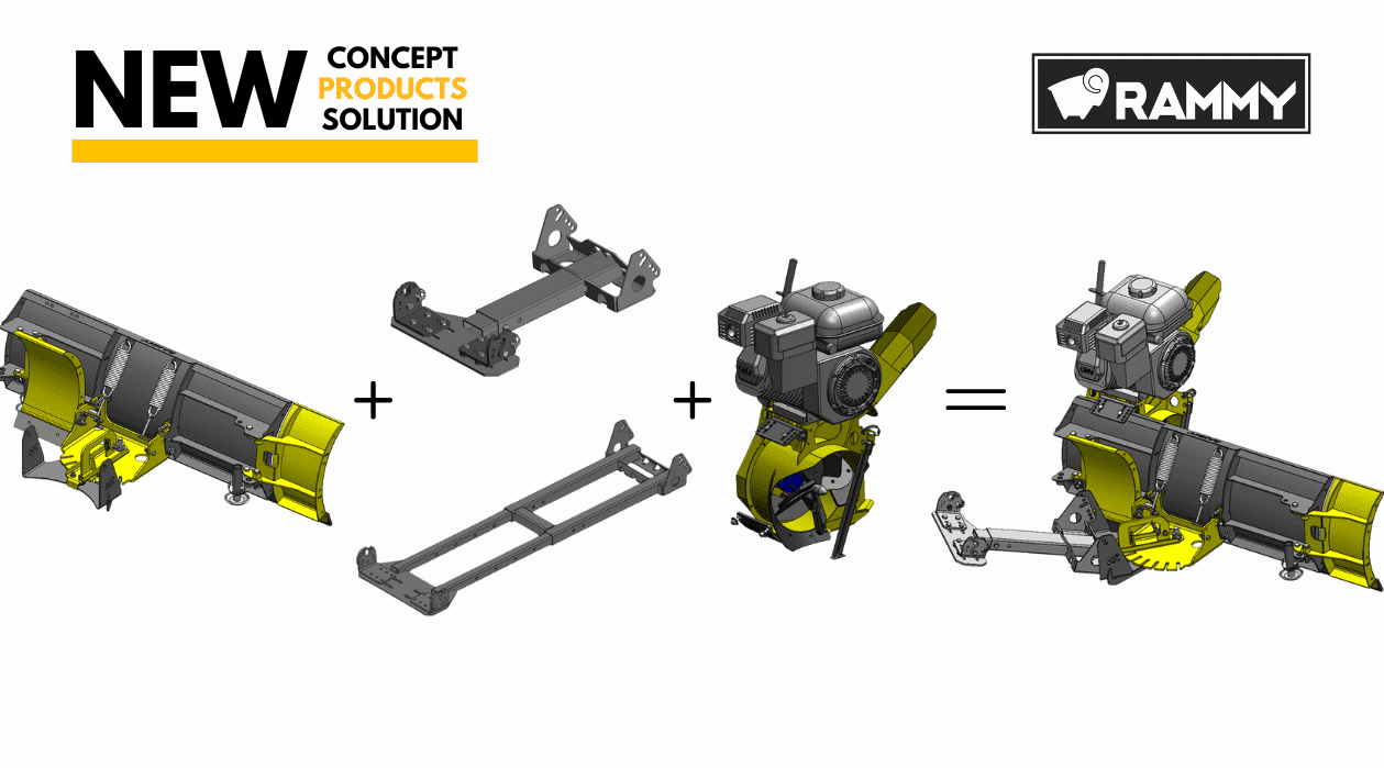 Rammy Thrower Plow ATV - Image 11
