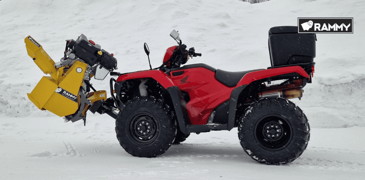 Rammy Thrower Plow ATV - Image 9
