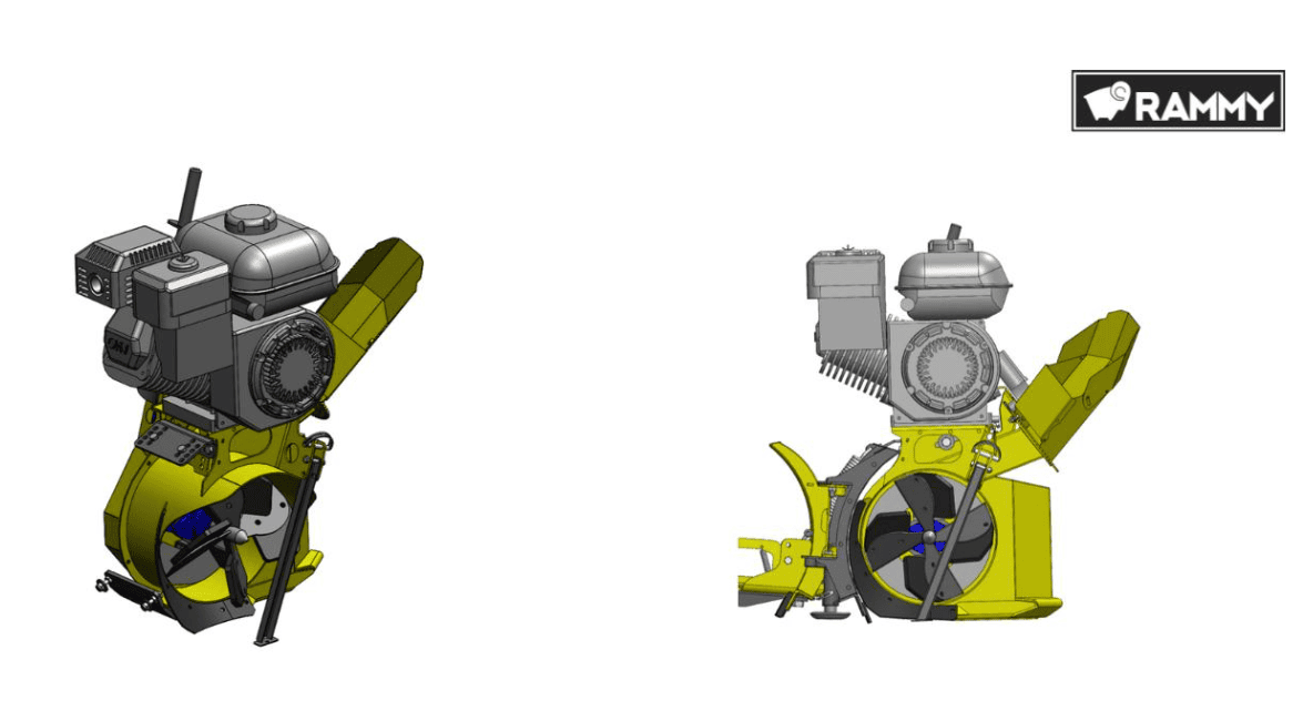 Rammy Thrower Plow ATV - Image 5