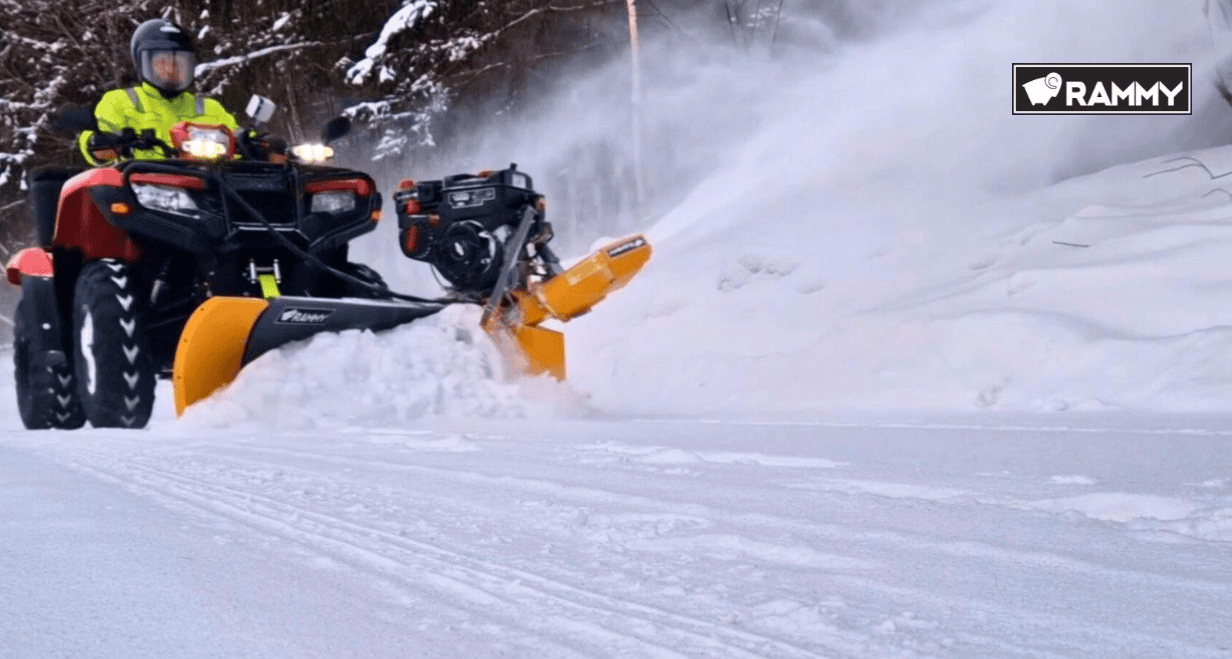Rammy Thrower Plow ATV - Image 2
