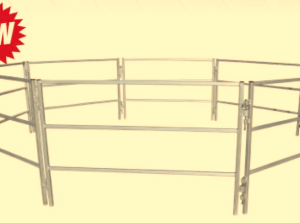 Aluminum Horse Travel Pen Sections