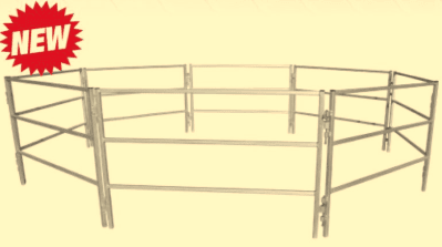 Aluminum Horse Travel Pen Sections